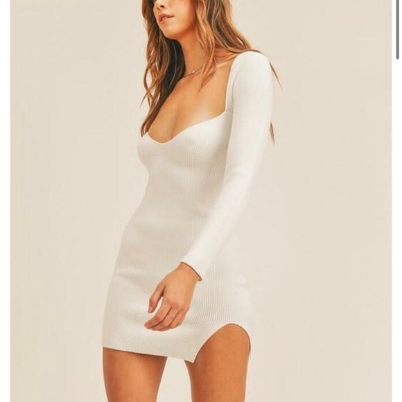 Boho pink Emma sweater dress - Picture 3 of 3